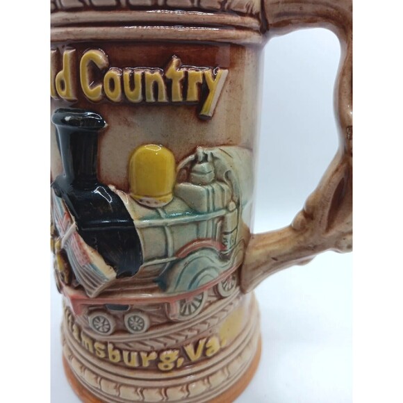 The Old Country Busch Gardens Williamsburg VA Beer Stein Mug 3D Gift Vintage - Picture 6 of 11